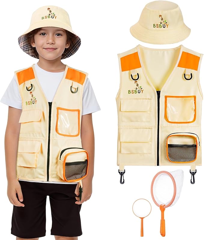 BSBUY Researcher Set for Children, 4 Pieces, Exploration Toy with